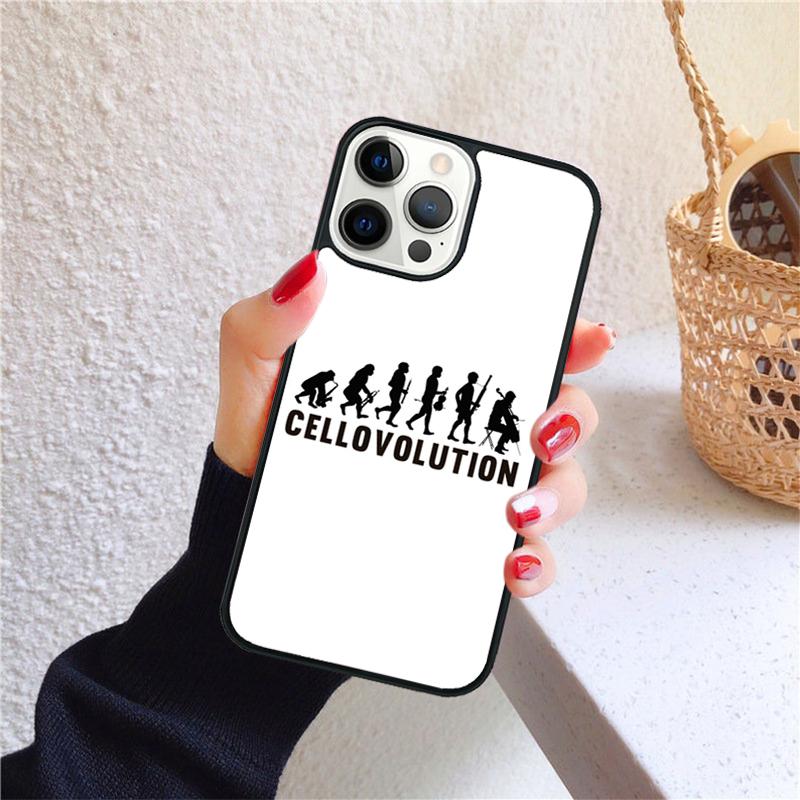 Violinist Musical Instrument Violin Phone Case for iPhone 17 Air 16 PRO MAX 15 14 PLUS 12 11 13 Cover Fundas Coque