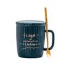 Creative Simple Ceramic Cup Ins Style Mug Coffee Cup Gift Box