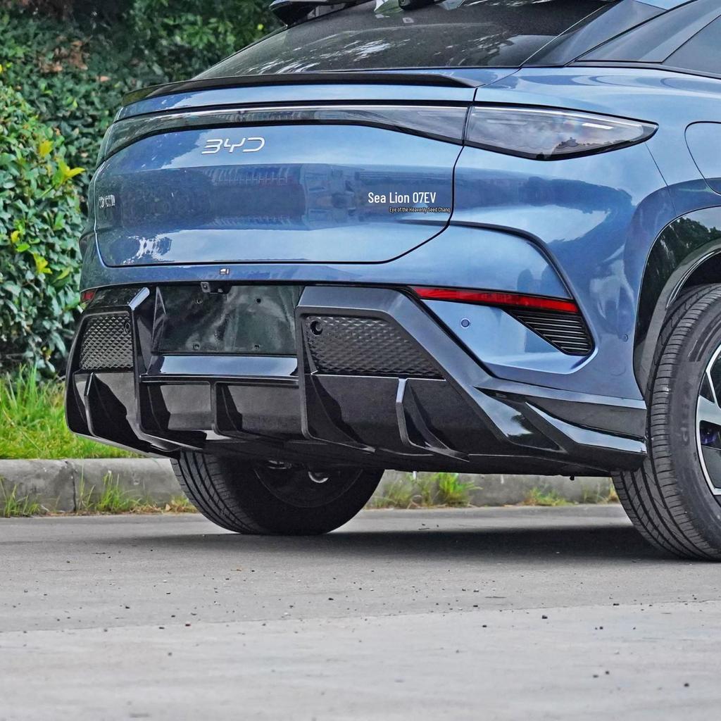 Compatible with BYD Sea Lion 07 EV: Front Bumper, Rear Bumper, Side Skirts, Rear Spoiler, Rear Diffuser Body Kit.