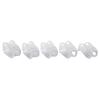 5Pcs Plastic Siphon Hose Shut Off Clamp Fit 6-12Mm Hose Beer Wine Siphon Part Silicone Tube Flow Controller