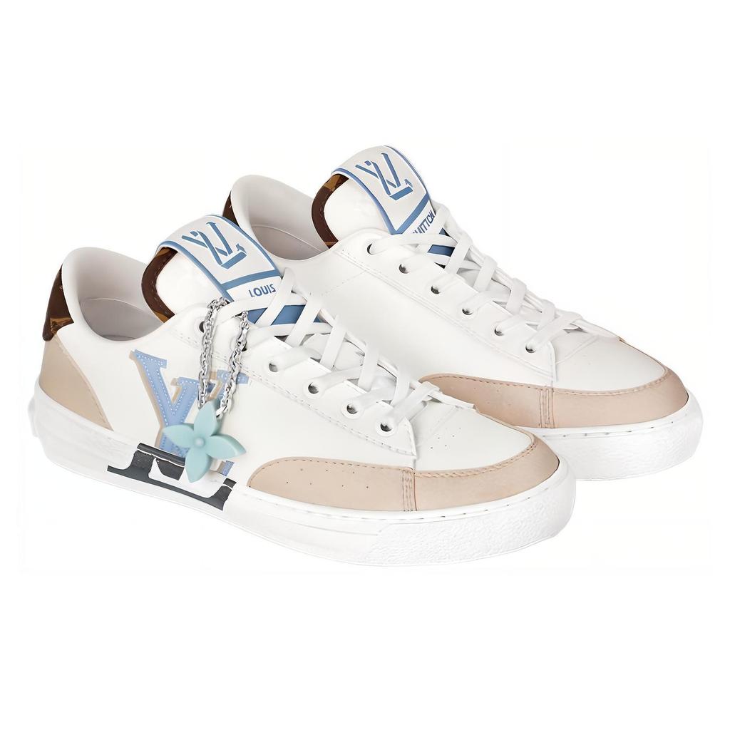 Louis Vuitton Charlie Sneakers 'Blue Beige' Women's 1ABYV8