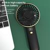 USB Mini Fan Şarj Edilebilir Taşınabilir El Fanı Dijital Ekran Tembel Geçici Seyahat Alışveriş Soğutma Ev Araba Hava Soğutucu