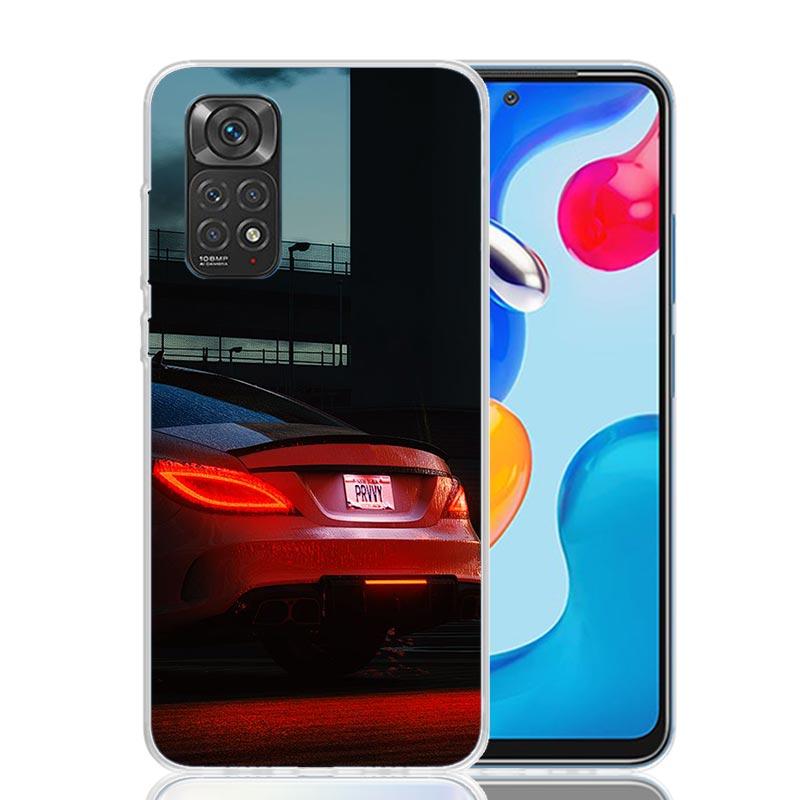Sport Car C63 E63 S63 G63 Phone Case For Xiaomi Redmi Note 13 14 15 Pro Plus 12S 12 14S 11S 11E 10 10S 11 11T 5G 4G Cover Coque