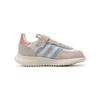 Adidas Originals Retropy F2 Casual Comfortable Versatile Shock Absorbing Durable Low Top Walking Shoes Baby Shoes White Brown IG0751