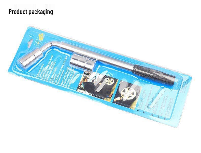 Telescopic Labor-Saving Tire Wrench with Ratchet & Socket for Easy Tire Change and Repair