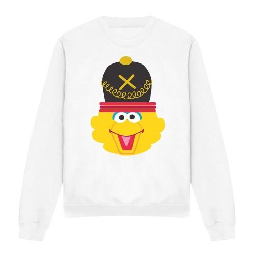 Sesame Street Unisex Adult Big Bird Nutcracker Christmas Sweatshirt