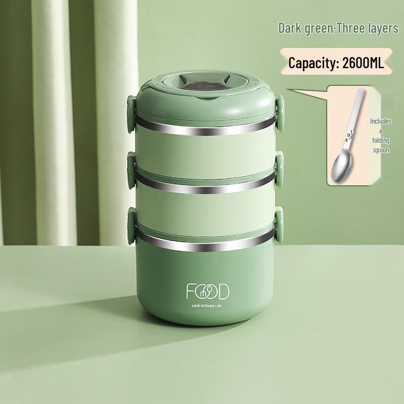 304 Stainless Steel Portable Thermal Lunch Box