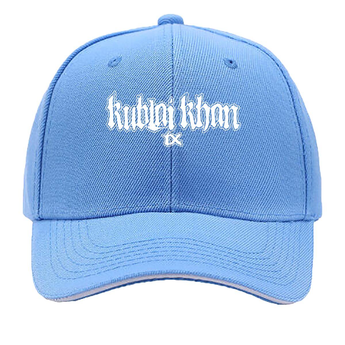 

Kublai Khan TX design, representing a band with a heavy and powerful sound Sandwich Baseball Cap One Size