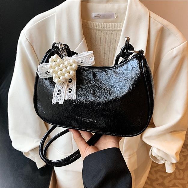 Women's Bag Small Square Bag Niche Underarm Bag New Versatile Shoulder Bag Design Messenger Bag