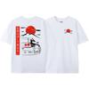2025 New Japanese Style Car JDM Culture GTR Racing T-shirt Men's Printed Street Oversized Casual 100% Cotton Top T-shirt