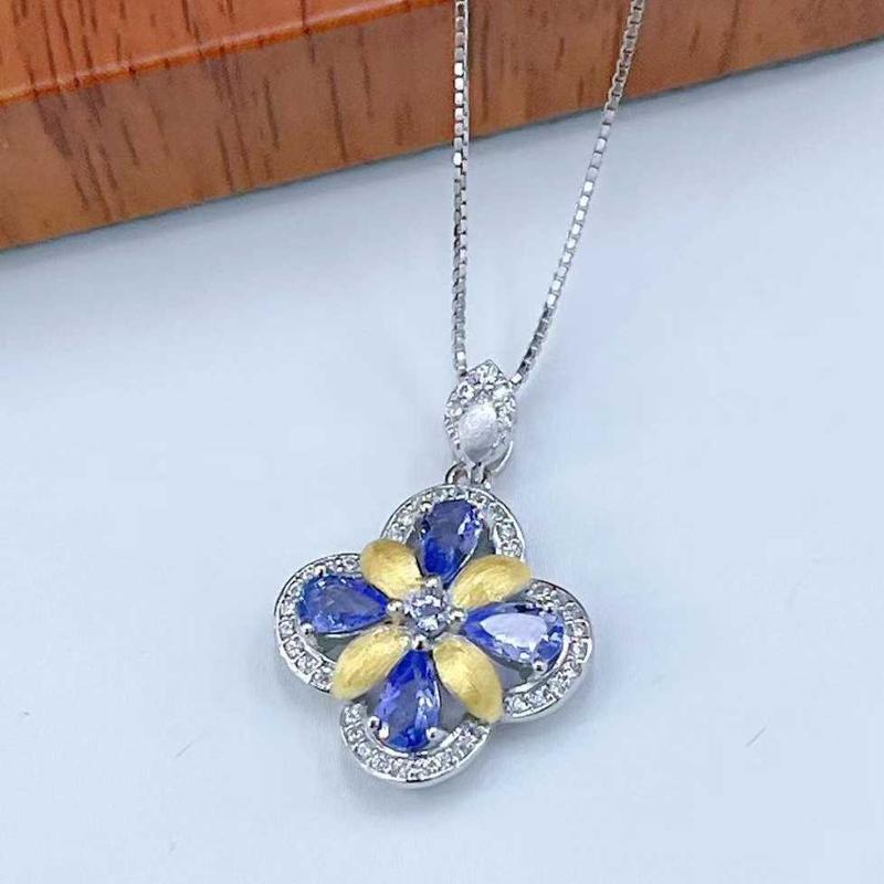 

Sace Gems 925 стерлингового серебра 3*5 мм натуральный танзанит драгоценный камень браслеты для женщин помолвка коктейль вечеринка изящные ювелирные изделия синий