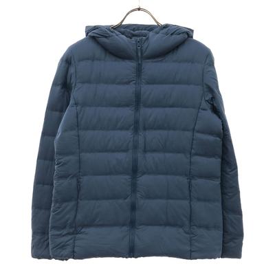 Seamless Down Jacket M Navy System With Storage Bag Women Used