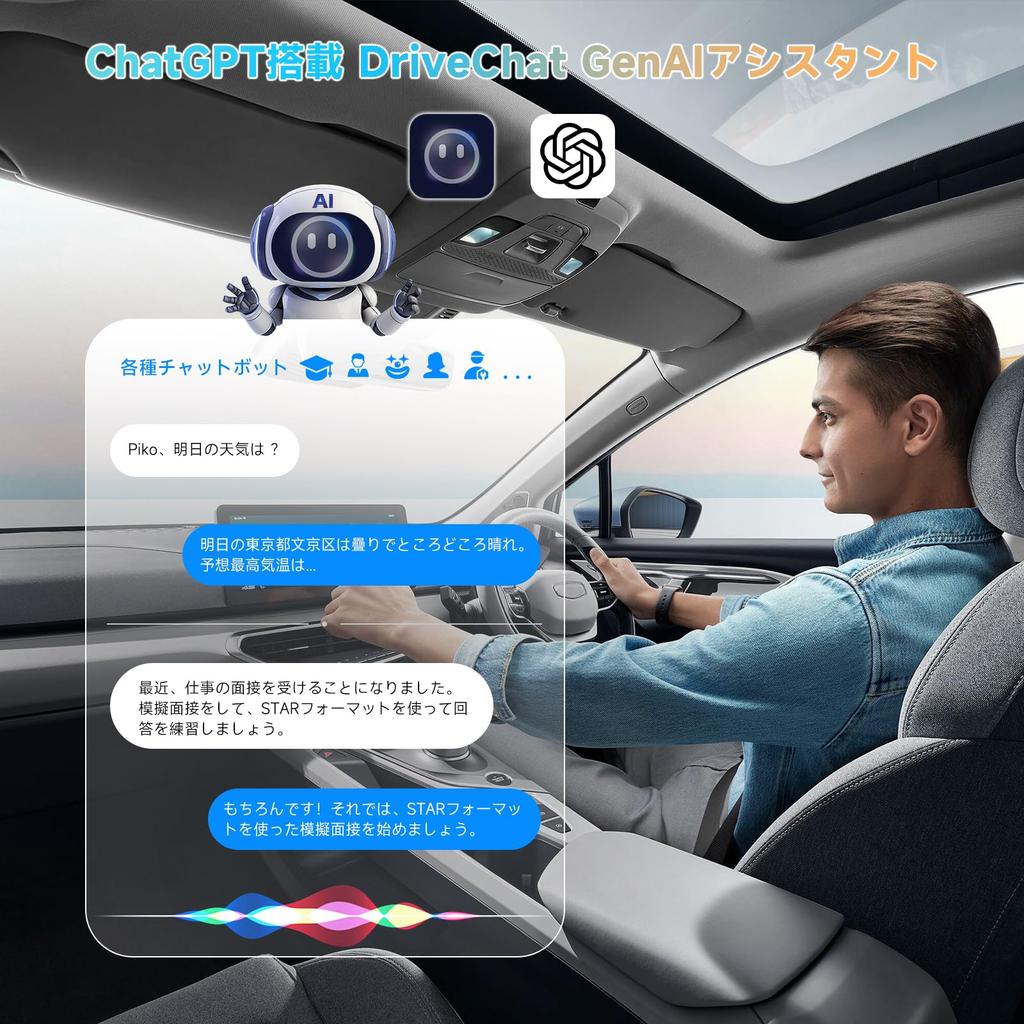 Cutie AI Wireless AD5 CarPlay, Android Auto Wireless, Plug