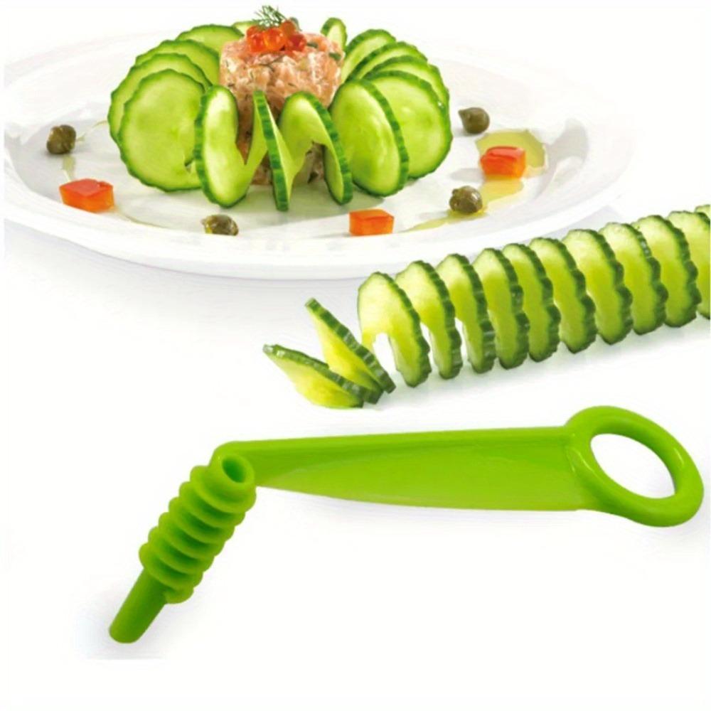 1PC Versatile Spiral Slicer for Cucumbers Carrots Potatoes - Durable Kitchen Gadget 2