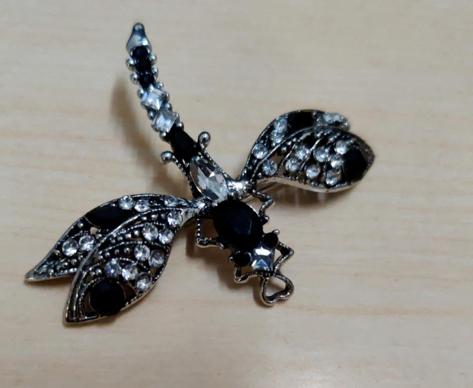 @ Dragonfly Brooch Pin For Women Bridal Coat Dress Safety Saree Pins SM103-60% OFF