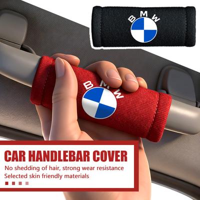 Plush Car Roof Handle Protective Cover Soft Grip Assist Universal For M Sport M2 M3 M4 M5 M6 E46 E90 E60 F10 F20 E87 X3 X6