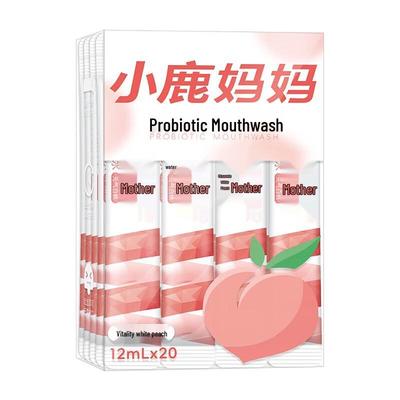Disposable Peach Mouthwash