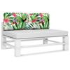 Pallet Cushion Multicolor 120 x 40 x 12 cm Fabric