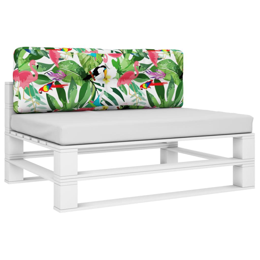 Pallet Cushion Multicolor 120 x 40 x 12 cm Fabric