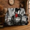 Anime Zoro One P-Piece Cartoon Flannel Blanket Soft Warm Throw Blanket for Bedroom Living Room Bed Travel Camping Picnic Kid