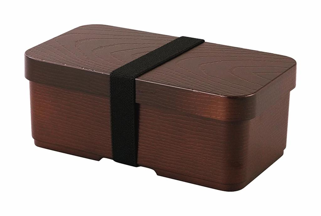 Kakusee Bento Made In Dishwasher and Microwave Inner Lid with Elastic Single Suitable for Elementary School High School Retro Product 79033700