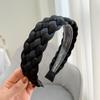 PROLY New Fashion Braided Headband For Women Wide Side Fresh Color Spring Turban Hairband Headwear Adult Hair Accessories