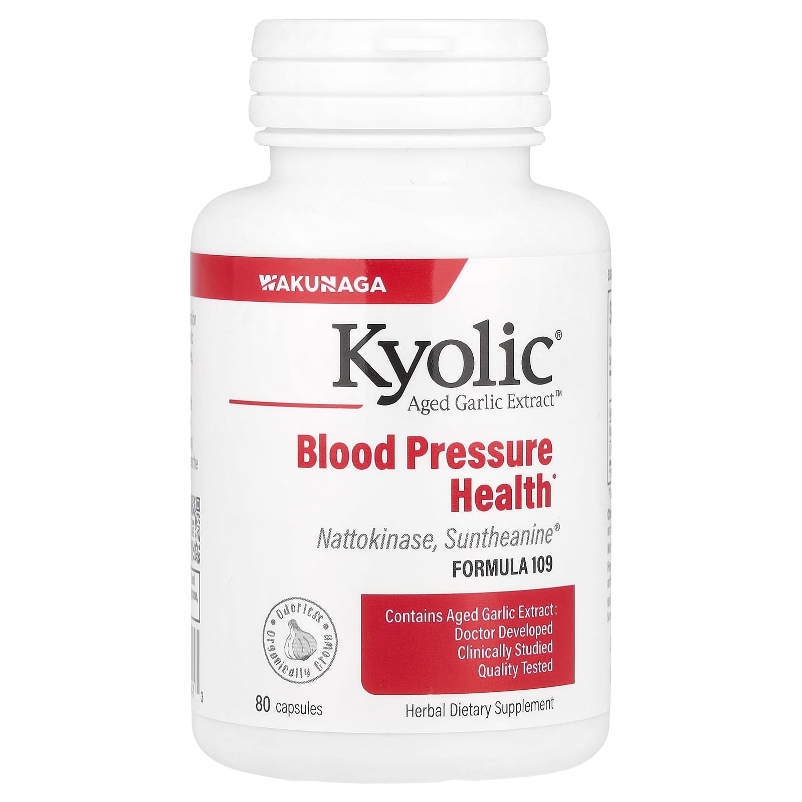 

Aged Garlic Extract™, Formula 109, 80 Capsules