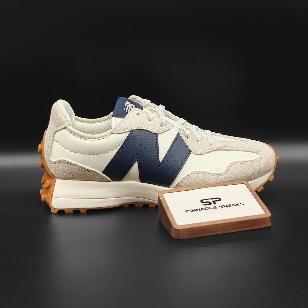 New Balance 327 Gray Navy Women's NB327 WS327KB