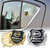 BQCABI1 2Pcs 3D Metal Car Fender Trunk Stickers Badge Emblem Decal Center Cover For X-Trail Qashqai J11 T32 T31 NOTE Juke Patrol