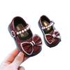 Spring and Autumn New Baby Girl Princess Small Leather Shoes Girls' Single Shoes 1-2 Year Old Baby Children's Non-slip Toddler Shoes