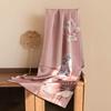 Mulberry Silk Snowflake Scarf: Gift Boxed Qipao Shawl