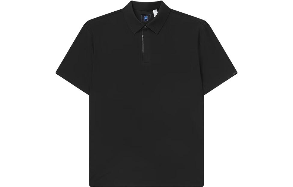 Men's Shirt FILA Polo Shirt Men's Jet Black