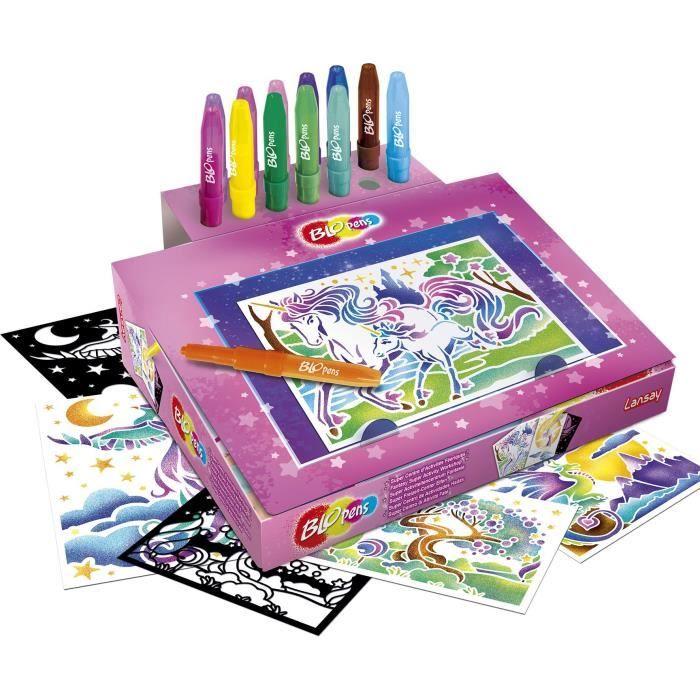 LANSAY - BLOPENS - Super Centre d'Activités Féeriques - Dessin et Coloriage - Dès 5 ans