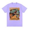 Bombardiro Crocodilo Funny Crocodile Plane Bomber Meme Graphic T-shirt Men's Women Clothing Casual Cotton Short Sleeve T Shirts