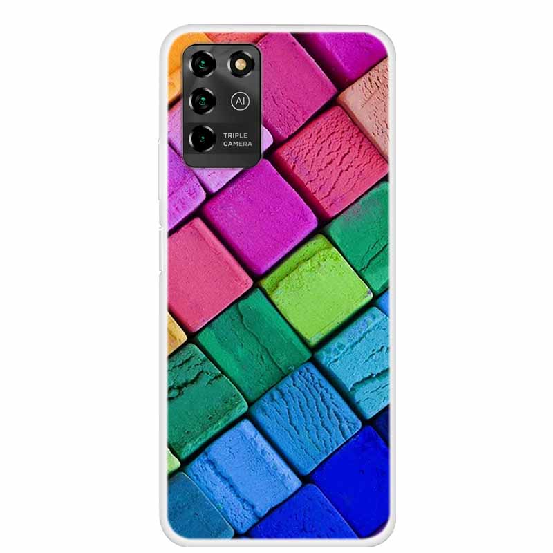 For ZTE Blade V30 Vita Case 8030 Marble Soft TPU Silicone Clear Phone Case for ZTE V30 VITA Back Cover Transparent Capa V 30vita