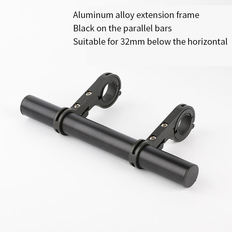Multi-Functional Aluminum Alloy Bicycle Handlebar Extension Bracket Lightweight Durable Double Bike Handlebar Bracket