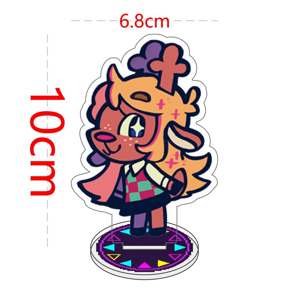 

Cute Deltarune Acrylic Stand Figure Ralsei Kris Susie Spamton Angel Double Sided Print Fans Gamer Collection Gifts 10 cm