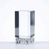 High-Transparency Laser Engraving Crystal Clear Crystal Crystal Square Block  Anniversary Souvenir