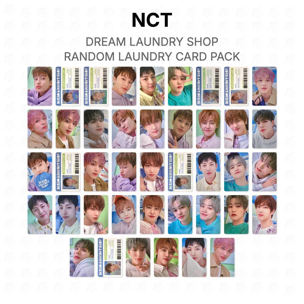 NCT DREAM LAUNDRY SHOP RANDOM LAUNDRY CARD PACK Official Photocard