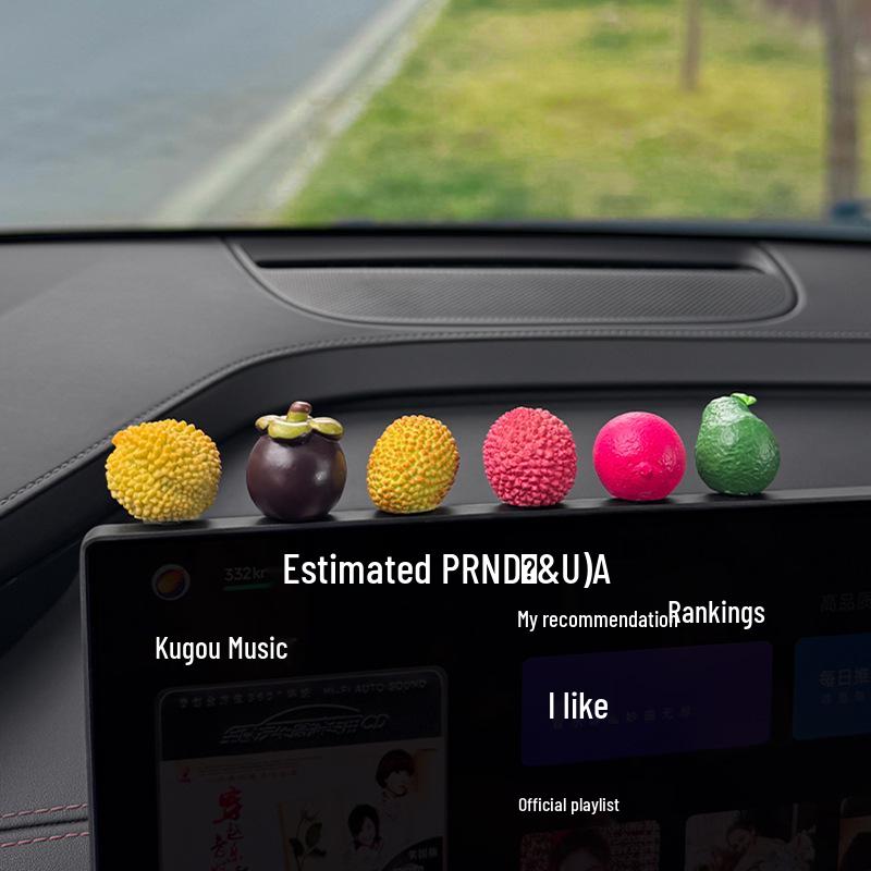 Mini Heilende Auto-Ornamente: Mittelkonsole & Rückspiegel Dekorationen