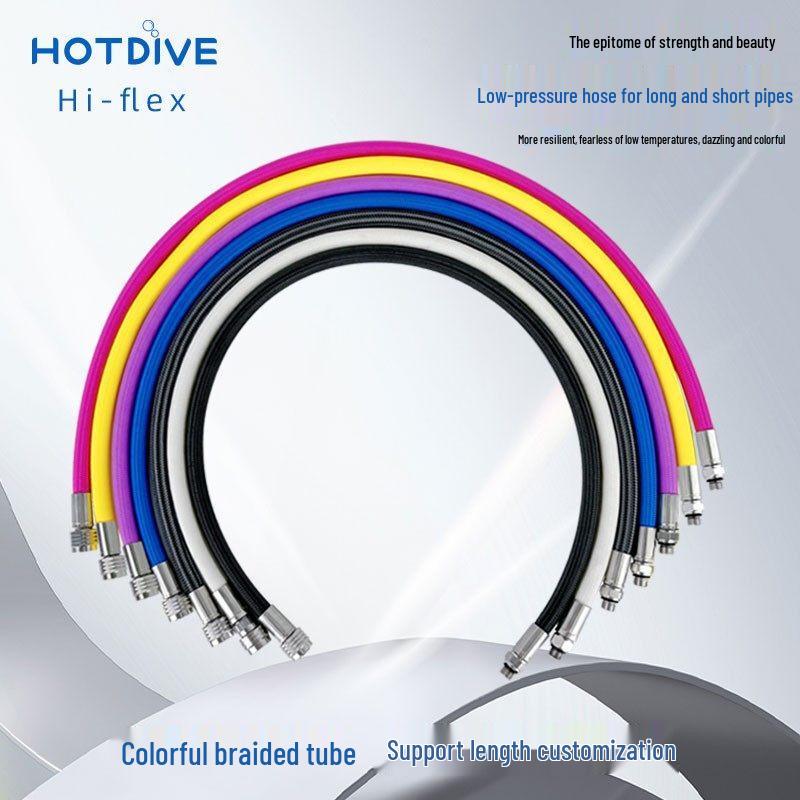 Гибкий плетеный дайвинг-шланг HOTDIVE