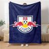 1pc RB Leipzig FC Blanket, Gift, for Men and Women, Soft Blanket, Good for Sofa Bed Couch Travel, Lightweight Flannel Blanket