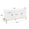 Modern Sideboards, Cabinets, Storage Cabinets, Chest of Drawers, suitable for Living Room/Dining Room/Entrance, 162 x 40 x 80cm (W/H/D)