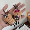 Bag Hanging Plush Cockroach Pendant Ornaments Car Key Ring Personality Cockroach Keychain  Gifts