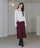 Deuloupisumeon Two-Face Slit Ribbed Knit Top [Black]