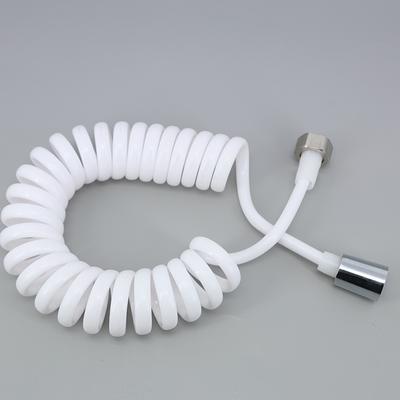 1.5/2/3 מ' מקסימום צינור מים גמיש לבן קפיצי לראש מקלחת למקלחת שירותים בידה מרסס קו טלפון חלקי אמבטיה רכים