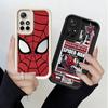 Marvel Spider Man Soft Shell Case for Redmi Note 11s 12s 13 14 Pro Plus 10 11 12 Pro
