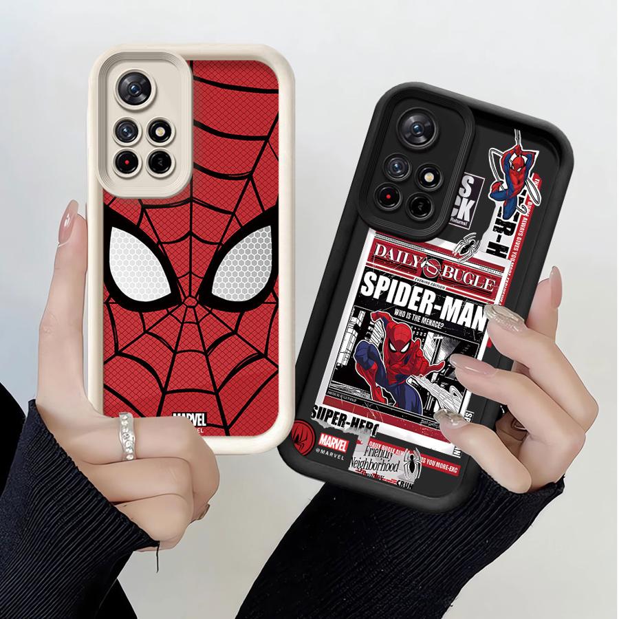 Marvel Spider Man Soft Shell Case for Redmi Note 11s 12s 13 14 Pro Plus 10 11 12 Pro