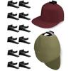 Wall Self Adhesive Hanging Organizer Upgrade Hanger Shelf Hat Holder Baseball Cap Rack Hat Hooks