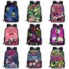Zim Dib Invader Gaz Cartoon Animated Character Printed Backpack Children